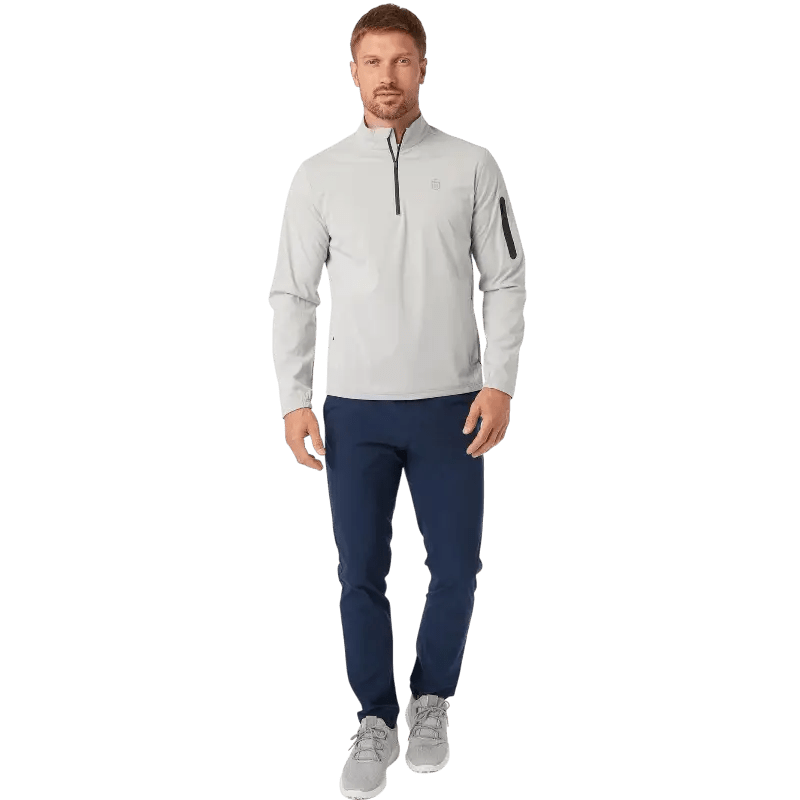 3-Layer Quarter Zip Shell Jacket - Pullovers - SwagWear