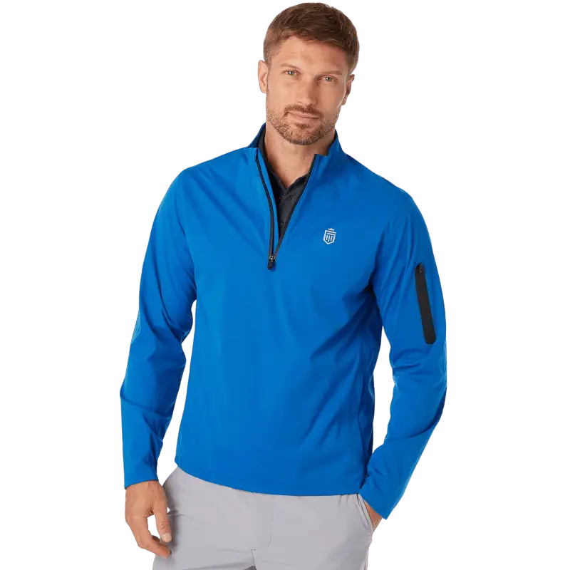 3 - Layer Quarter Zip Shell Jacket - Pullovers - SwagWear