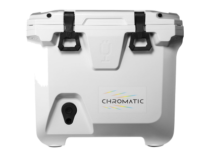 35 Qt. BrüMate BrüTank Rolling Cooler - White / 36 Cans - Rolling Coolers