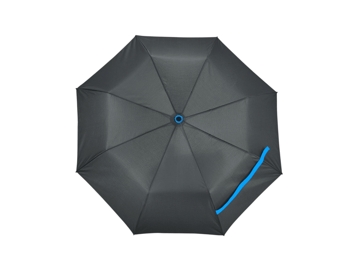 37" Compact Travel Umbrella With Case - Travel Umbrellas - SwagWear