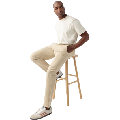 Man in olive tee with white background |Color:Olive