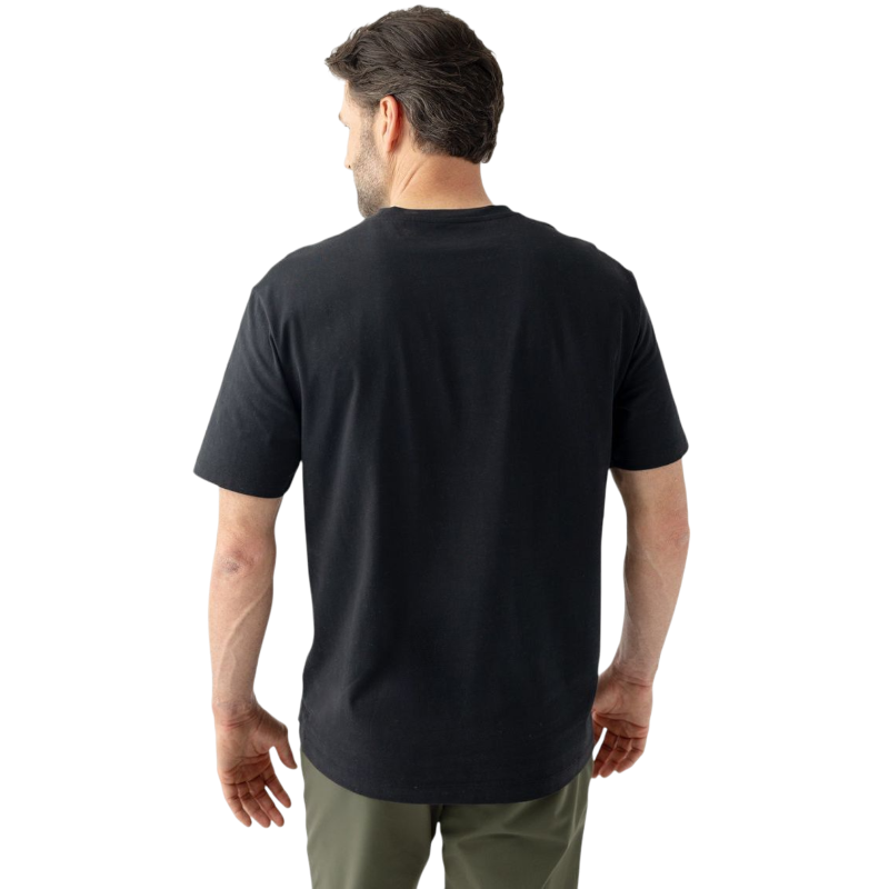 Man in olive tee with white background |Color:Olive