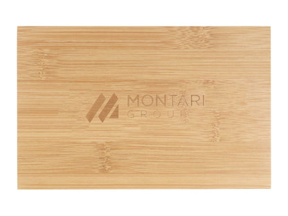 4 Piece Bamboo Wine Gift Set - Natural - Barware