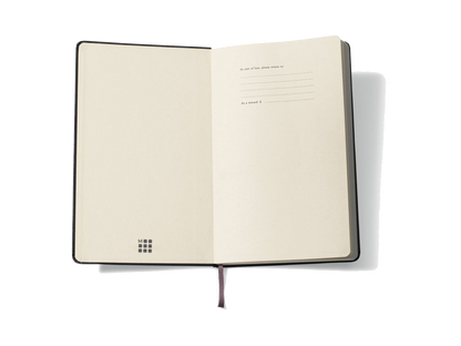 Moleskine® Hard Cover Ruled Large Notebook