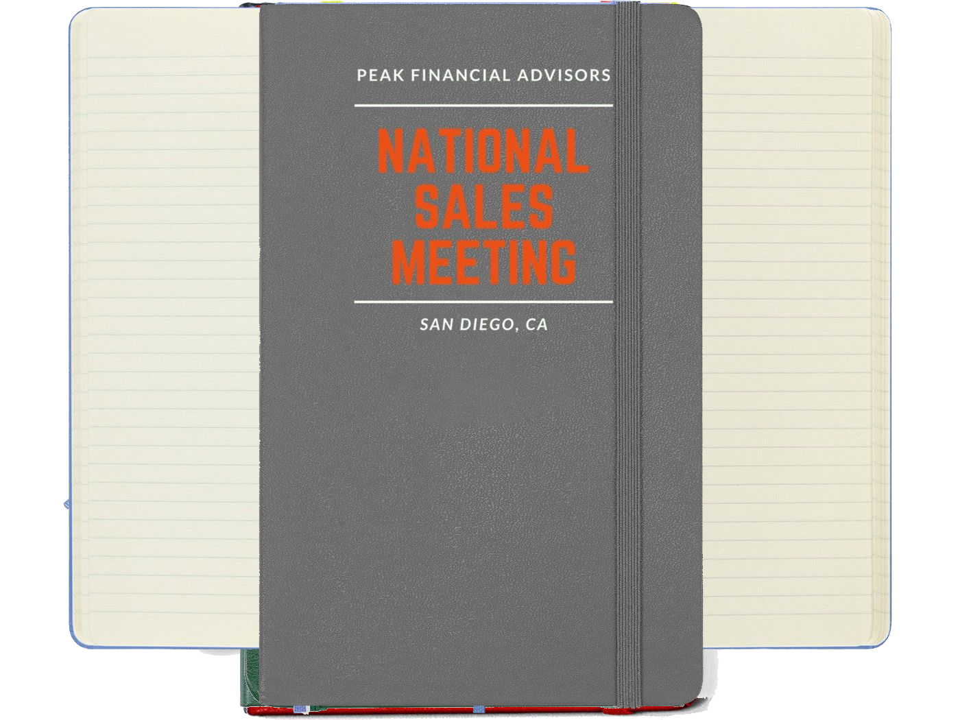 Moleskine® Hard Cover Ruled Large Notebook