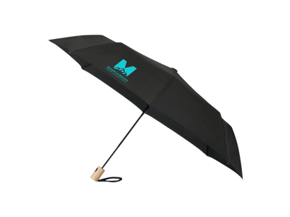 42" Recycled Folding Auto Open Umbrella - Auto Umbrellas - SwagWear
