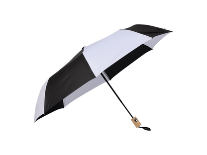 42" Recycled Folding Auto Open Umbrella - Auto Umbrellas - SwagWear