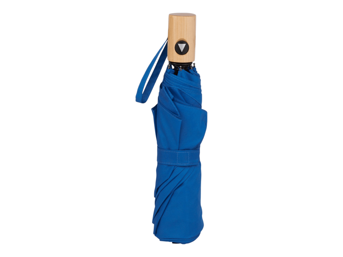 42" Recycled Folding Auto Open Umbrella - Auto Umbrellas - SwagWear