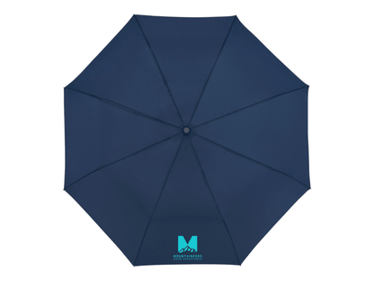 42" Recycled Folding Auto Open Umbrella - Auto Umbrellas - SwagWear