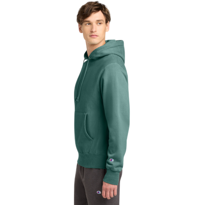 Champion ® Reverse Weave ® Garment-Dyed Hooded Sweatshirt