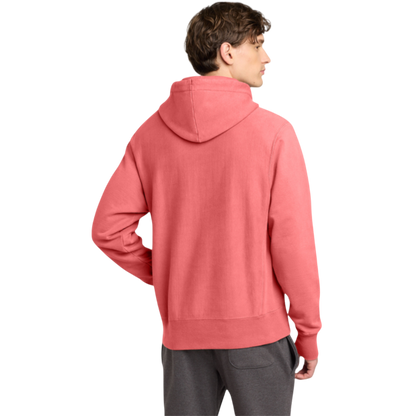 Champion ® Reverse Weave ® Garment-Dyed Hooded Sweatshirt