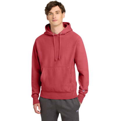 Champion ® Reverse Weave ® Garment-Dyed Hooded Sweatshirt