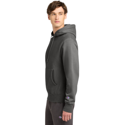Champion ® Reverse Weave ® Garment-Dyed Hooded Sweatshirt