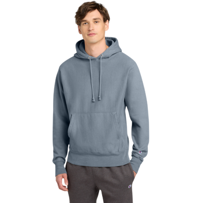 Champion ® Reverse Weave ® Garment-Dyed Hooded Sweatshirt