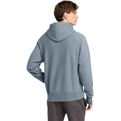 Champion ® Reverse Weave ® Garment-Dyed Hooded Sweatshirt