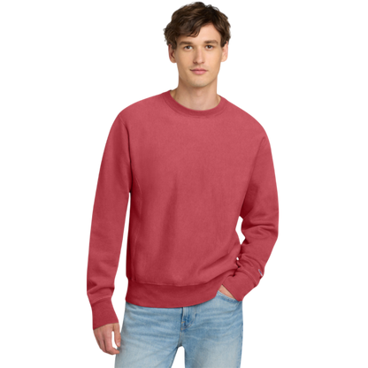 Champion ® Reverse Weave ® Garment-Dyed Crewneck Sweatshirt