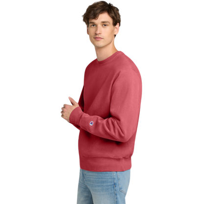 Champion ® Reverse Weave ® Garment-Dyed Crewneck Sweatshirt