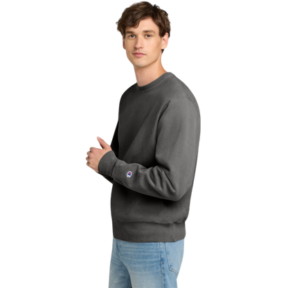Champion ® Reverse Weave ® Garment-Dyed Crewneck Sweatshirt