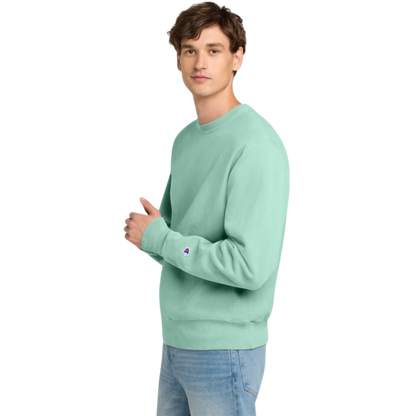 Champion ® Reverse Weave ® Garment-Dyed Crewneck Sweatshirt