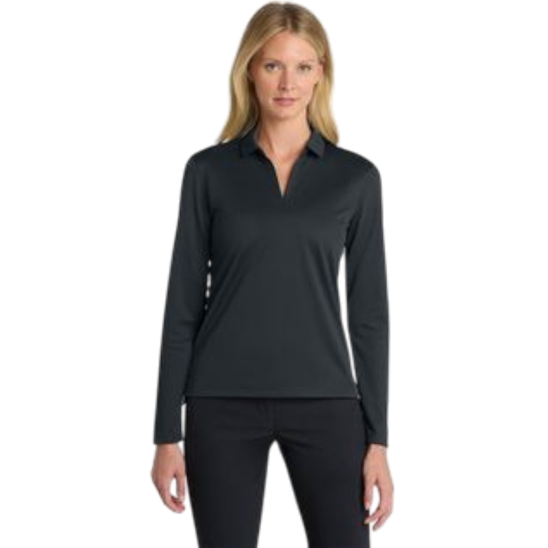 Nike Women's Dri-FIT Micro Pique 2.0 Long Sleeve Polo