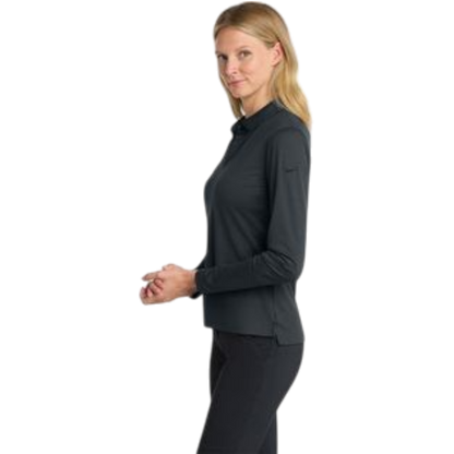 Nike Women's Dri-FIT Micro Pique 2.0 Long Sleeve Polo