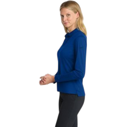 Nike Women's Dri-FIT Micro Pique 2.0 Long Sleeve Polo