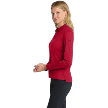 Nike Women's Dri-FIT Micro Pique 2.0 Long Sleeve Polo