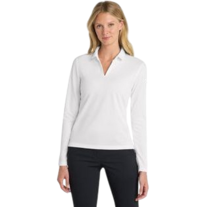 Nike Women's Dri-FIT Micro Pique 2.0 Long Sleeve Polo