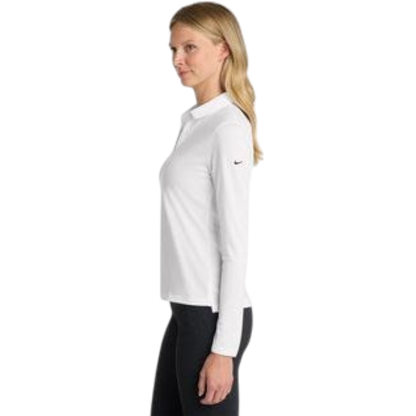Nike Women's Dri-FIT Micro Pique 2.0 Long Sleeve Polo