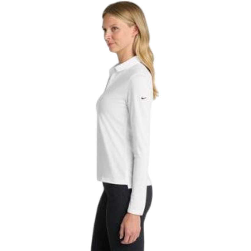 Nike Women's Dri-FIT Micro Pique 2.0 Long Sleeve Polo
