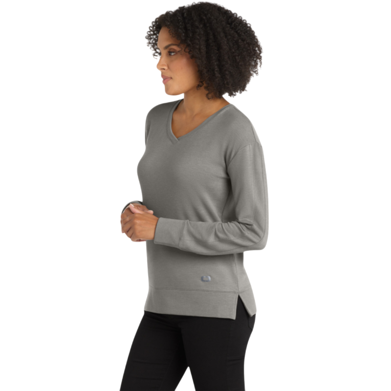 OGIO® Women's Luuma Flex Long Sleeve V-Neck