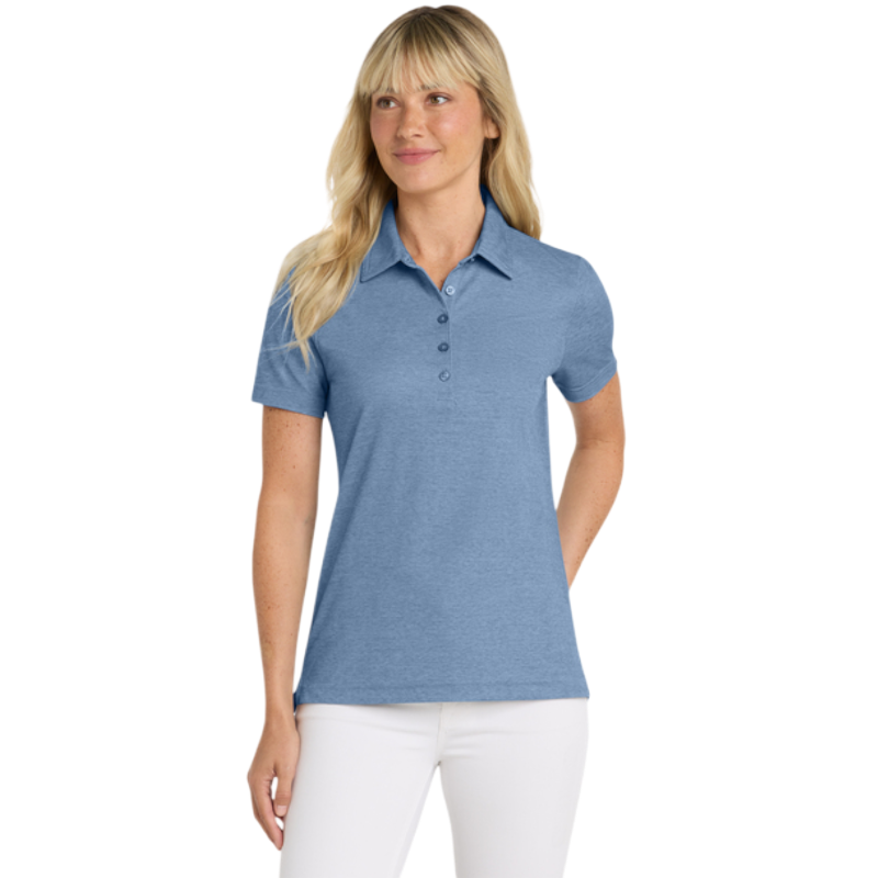 TravisMathew Women's Oceanside Heather Polo