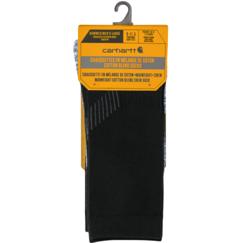 Carhartt Force® Midweight Crew Sock (3-Pack)