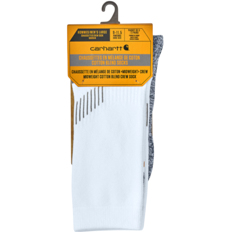 Carhartt Force® Midweight Crew Sock (3-Pack)