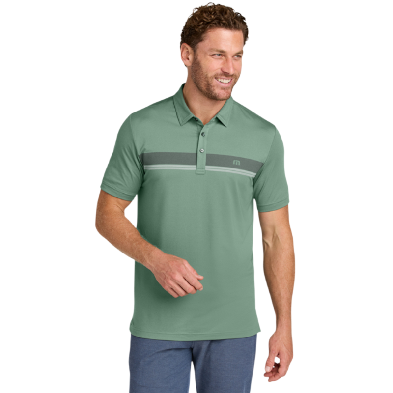 TravisMathew Glenview Stripe Polo