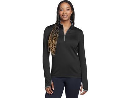 Nike Women's Dri-FIT Stretch 1/2-Zip Cover-Up