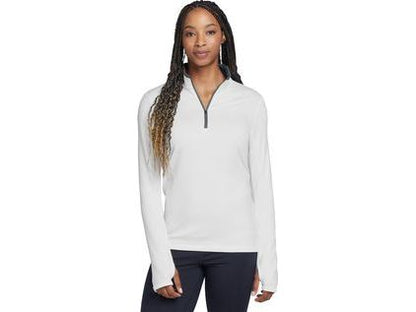 Nike Women's Dri-FIT Stretch 1/2-Zip Cover-Up