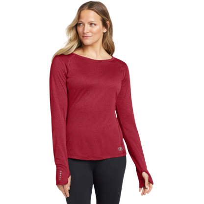 OGIO® Women's Long Sleeve Pulse Crew