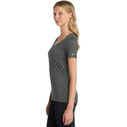 Nike Women's Dri-FIT Cotton/Poly Scoop Neck Tee