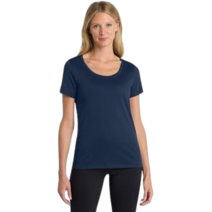 Nike Women's Dri-FIT Cotton/Poly Scoop Neck Tee