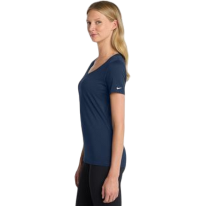 Nike Women's Dri-FIT Cotton/Poly Scoop Neck Tee