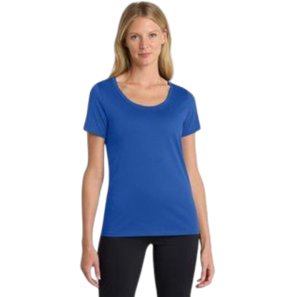 Nike Women's Dri-FIT Cotton/Poly Scoop Neck Tee
