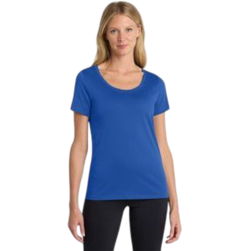 Nike Women's Dri-FIT Cotton/Poly Scoop Neck Tee