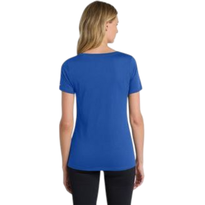 Nike Women's Dri-FIT Cotton/Poly Scoop Neck Tee