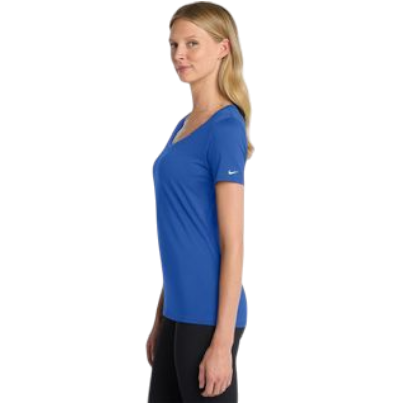 Nike Women's Dri-FIT Cotton/Poly Scoop Neck Tee