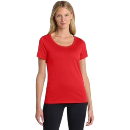 Nike Women's Dri-FIT Cotton/Poly Scoop Neck Tee