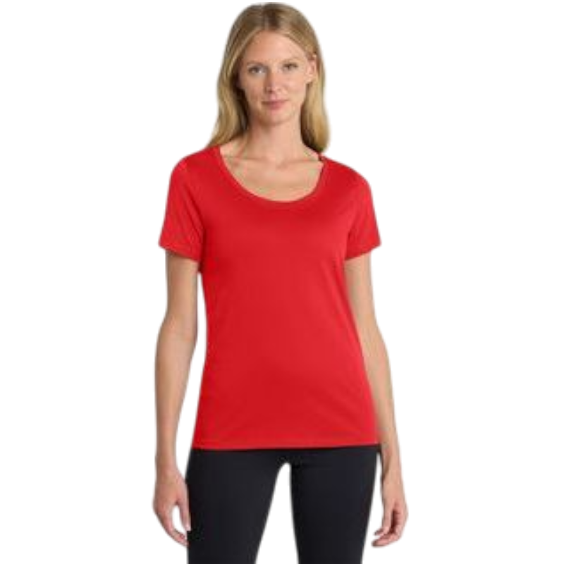 Nike Women's Dri-FIT Cotton/Poly Scoop Neck Tee
