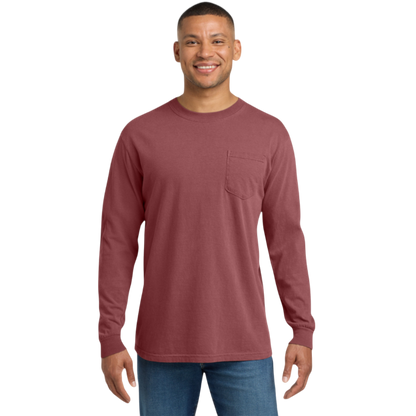 Comfort Colors ® Heavyweight Ring Spun Long Sleeve Pocket Tee