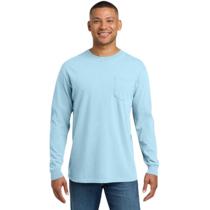 Comfort Colors ® Heavyweight Ring Spun Long Sleeve Pocket Tee