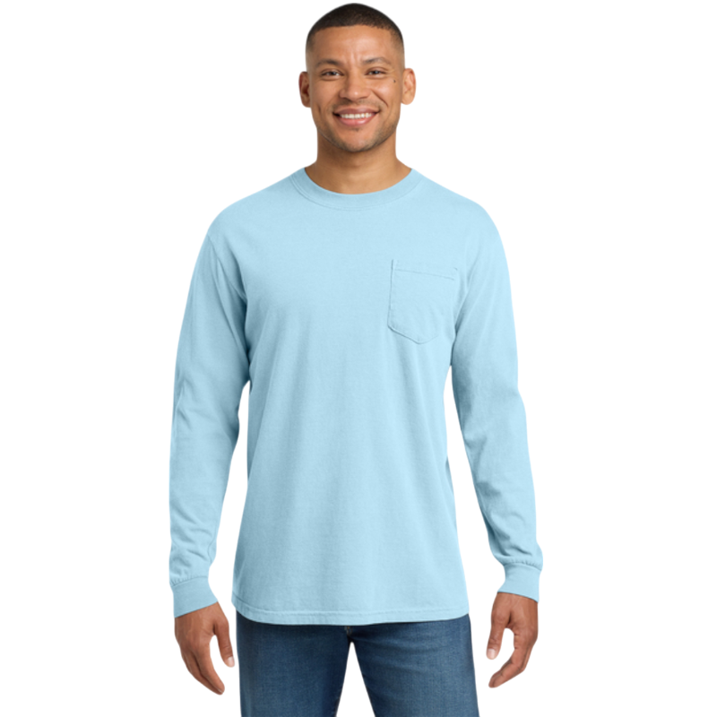 Comfort Colors ® Heavyweight Ring Spun Long Sleeve Pocket Tee